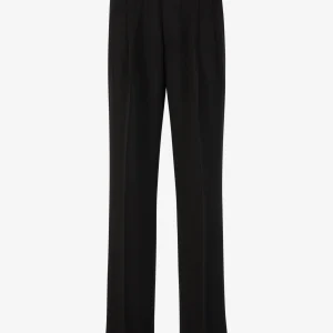 Pantalones Rectos Pliegues