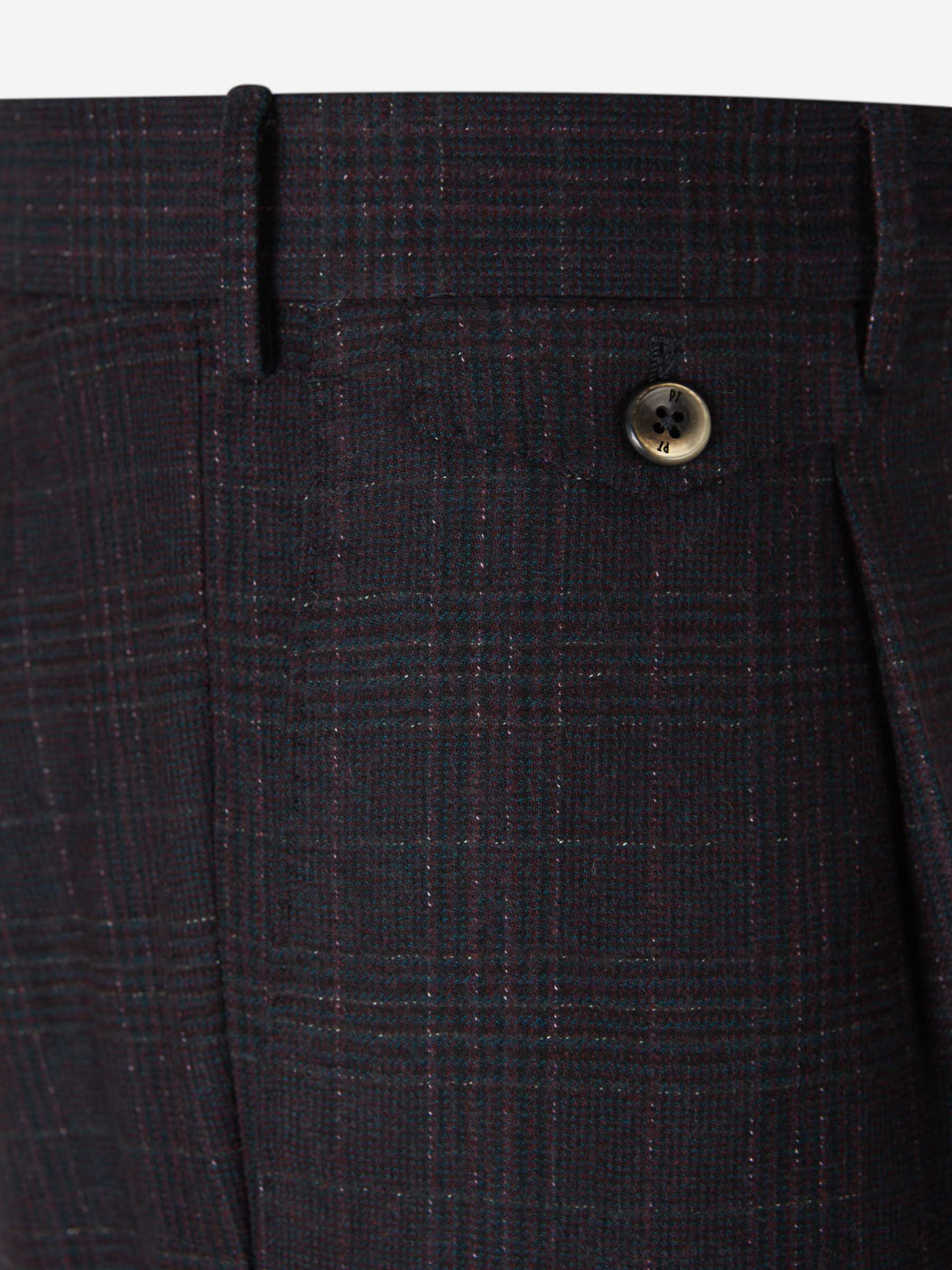 Pantalones Vestir Motivo Príncipe de Gales - Imagen 3