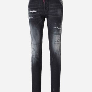 Jeans Straight Algodón