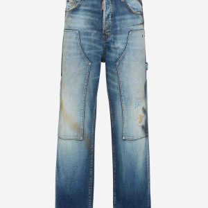 Jeans Wide Leg Carpenter