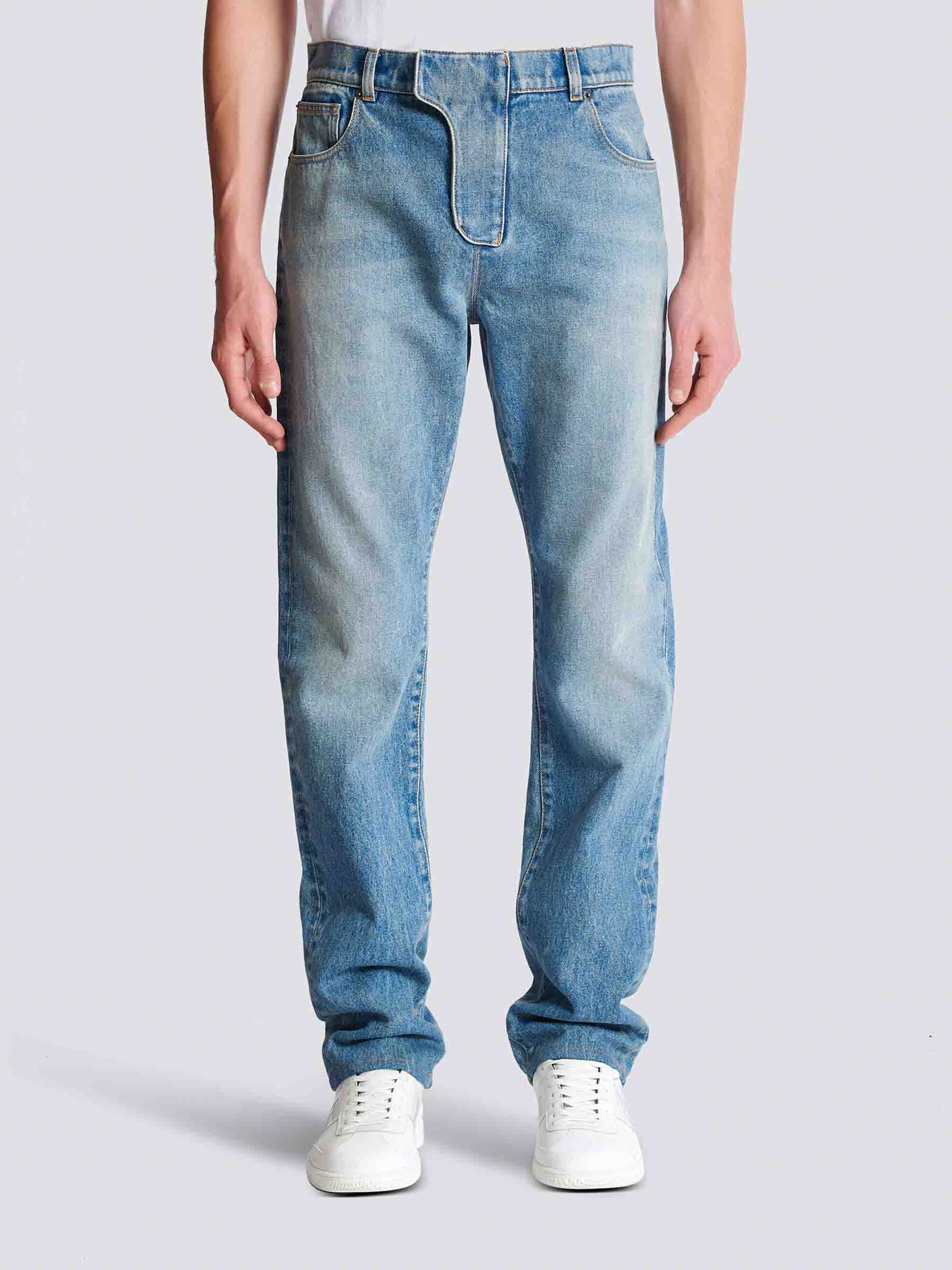 Jeans Straight Denim - Imagen 4