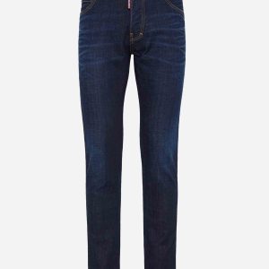 Jeans Straight Algodón