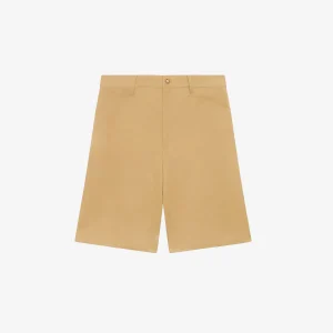 Bermudas Plisadas Algodón