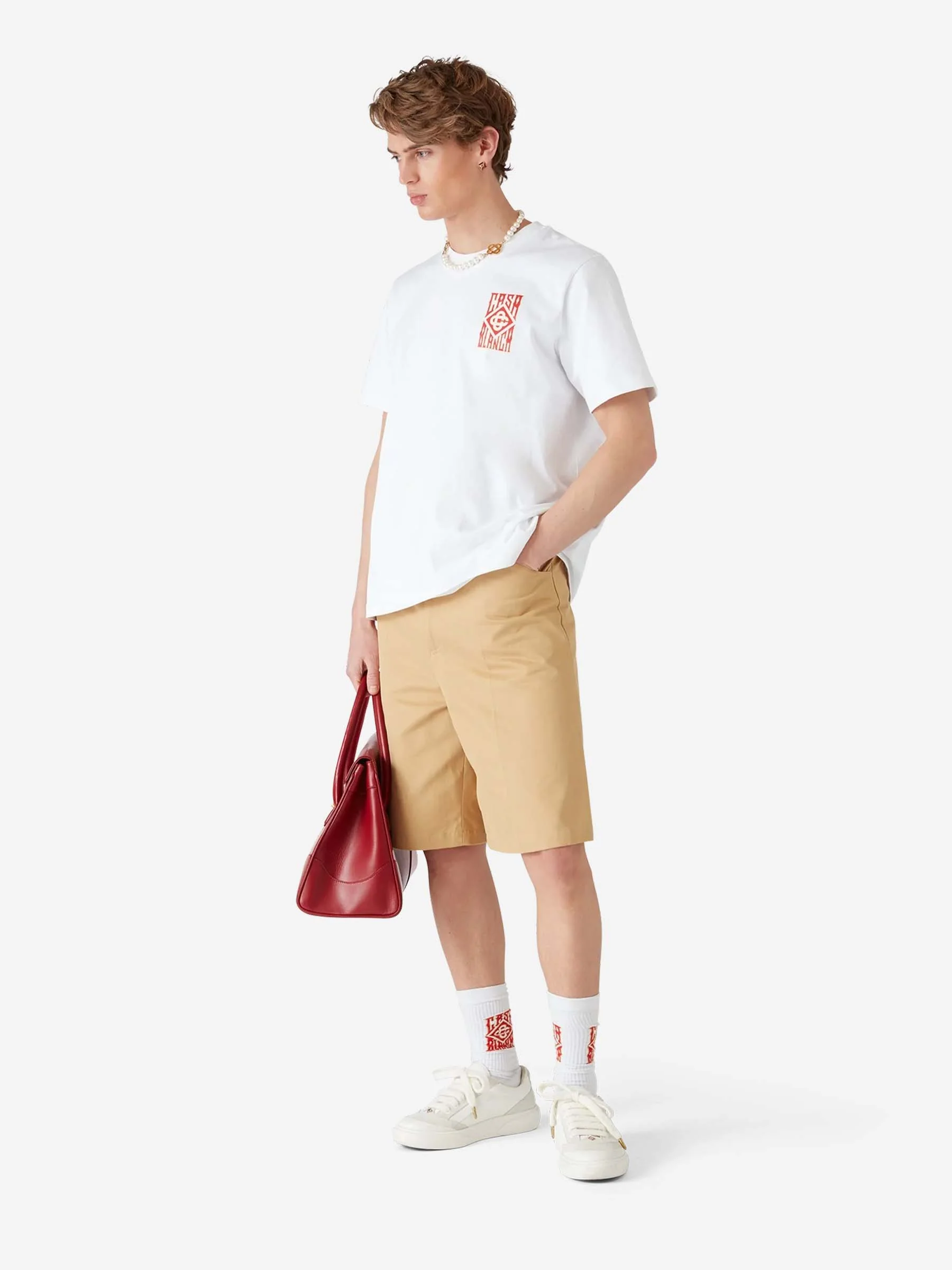 Bermudas Plisadas Algodón - Imagen 3