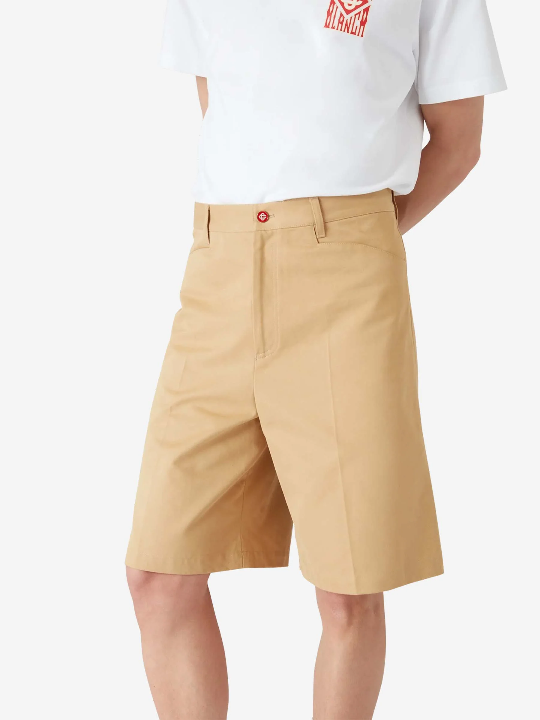 Bermudas Plisadas Algodón - Imagen 4