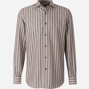 Camisa Algodón Motivo Rayas