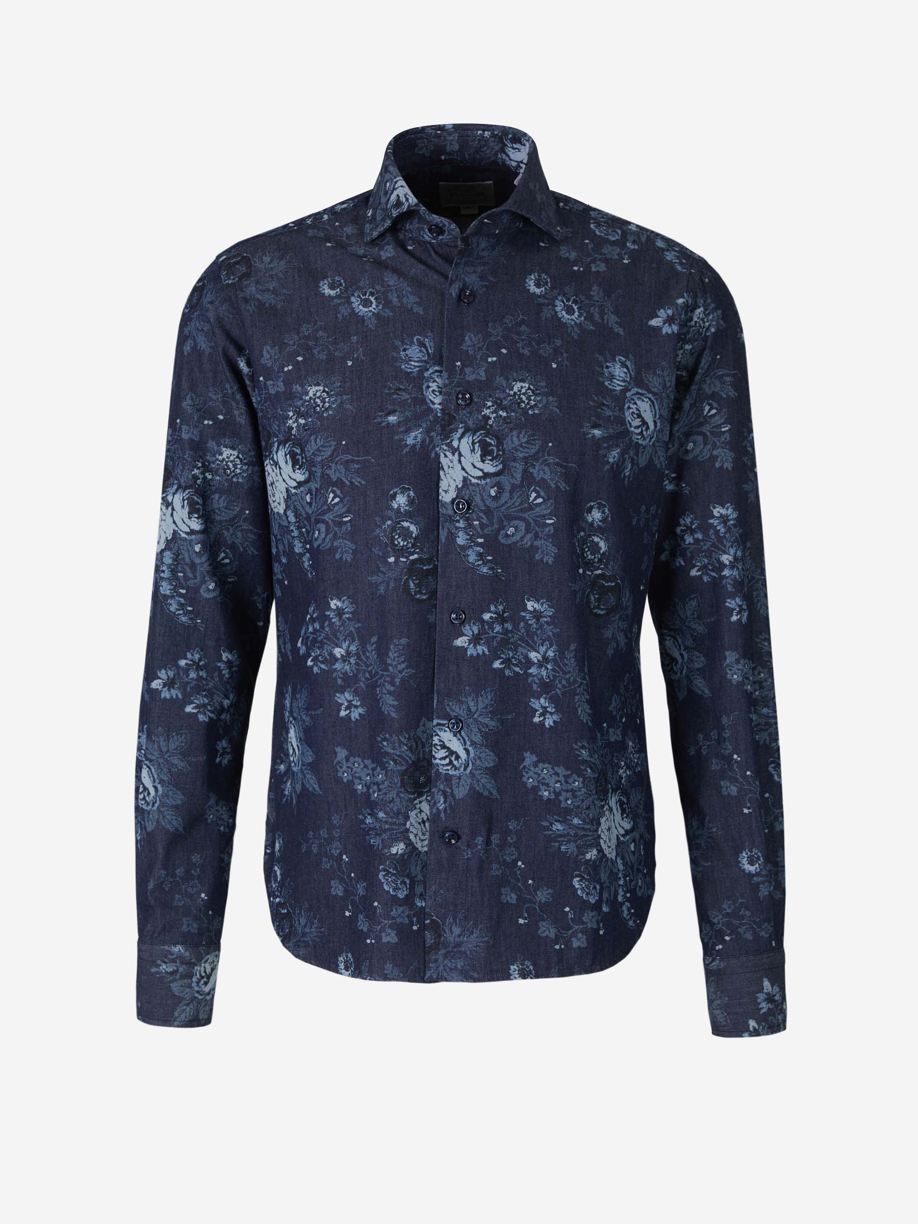 Camisa Denim Floral - Imagen 5