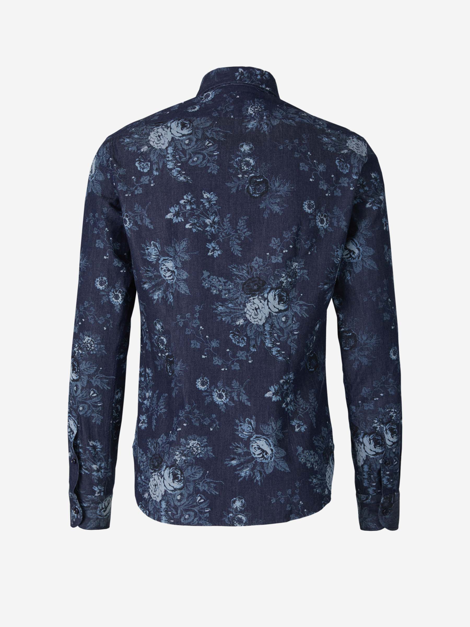 Camisa Denim Floral - Imagen 6