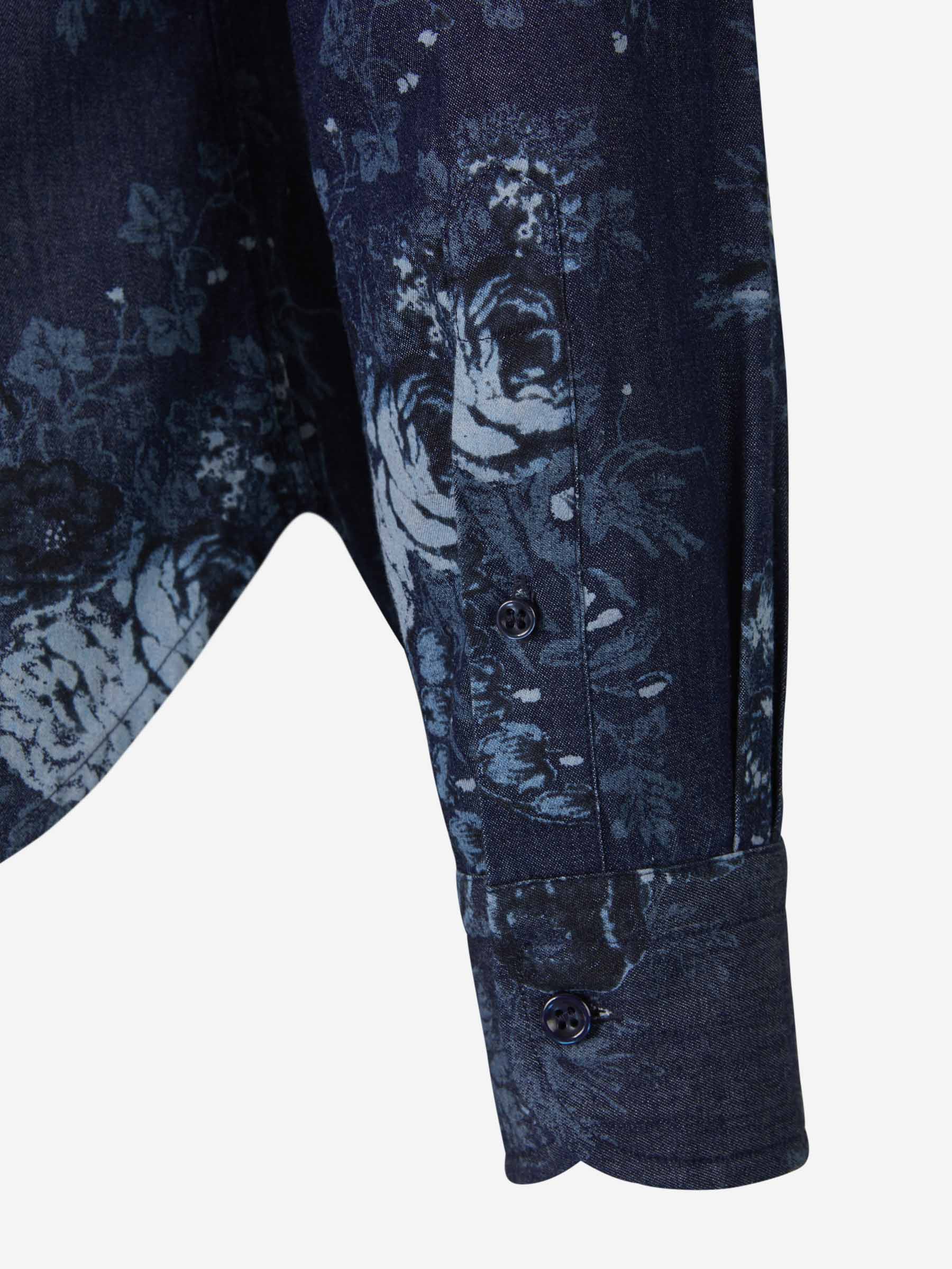 Camisa Denim Floral - Imagen 8