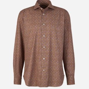 Camisa Algodón Estampada