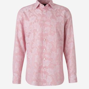 Camisa de Algodón Estampada