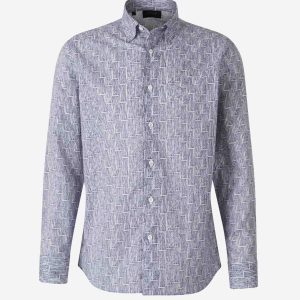 Camisa Estampada Algodón
