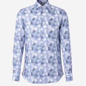 Camisa Estampado Lino