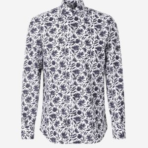 Camisa Floral Lino