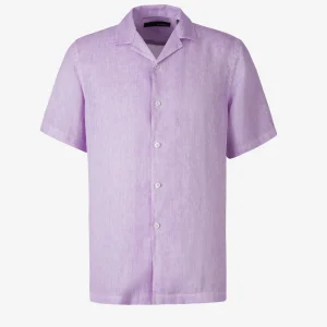 Camisa Manga Corta Lino