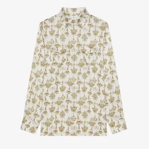 Camisa Chandelier Seda