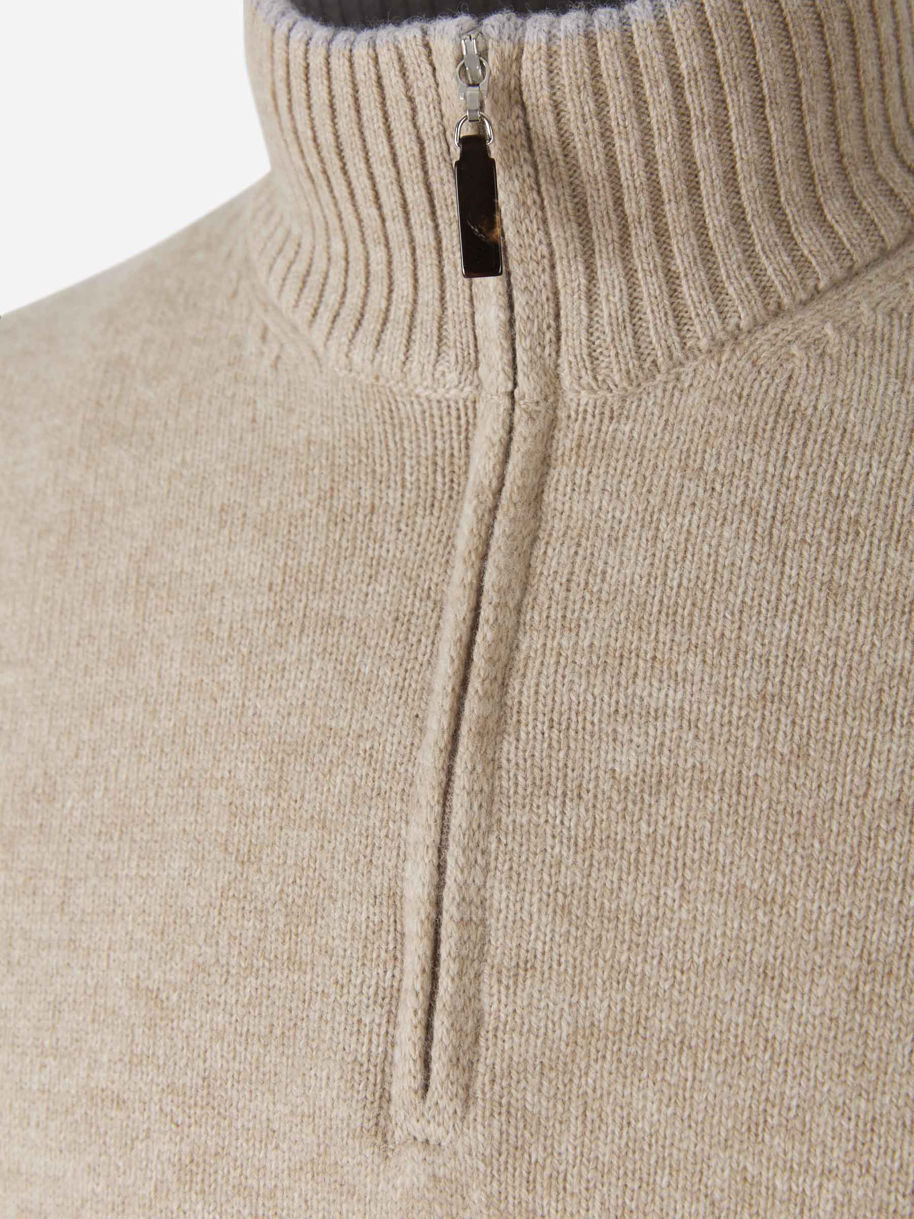 Cárdigan Cuello Contraste Lana - Imagen 3