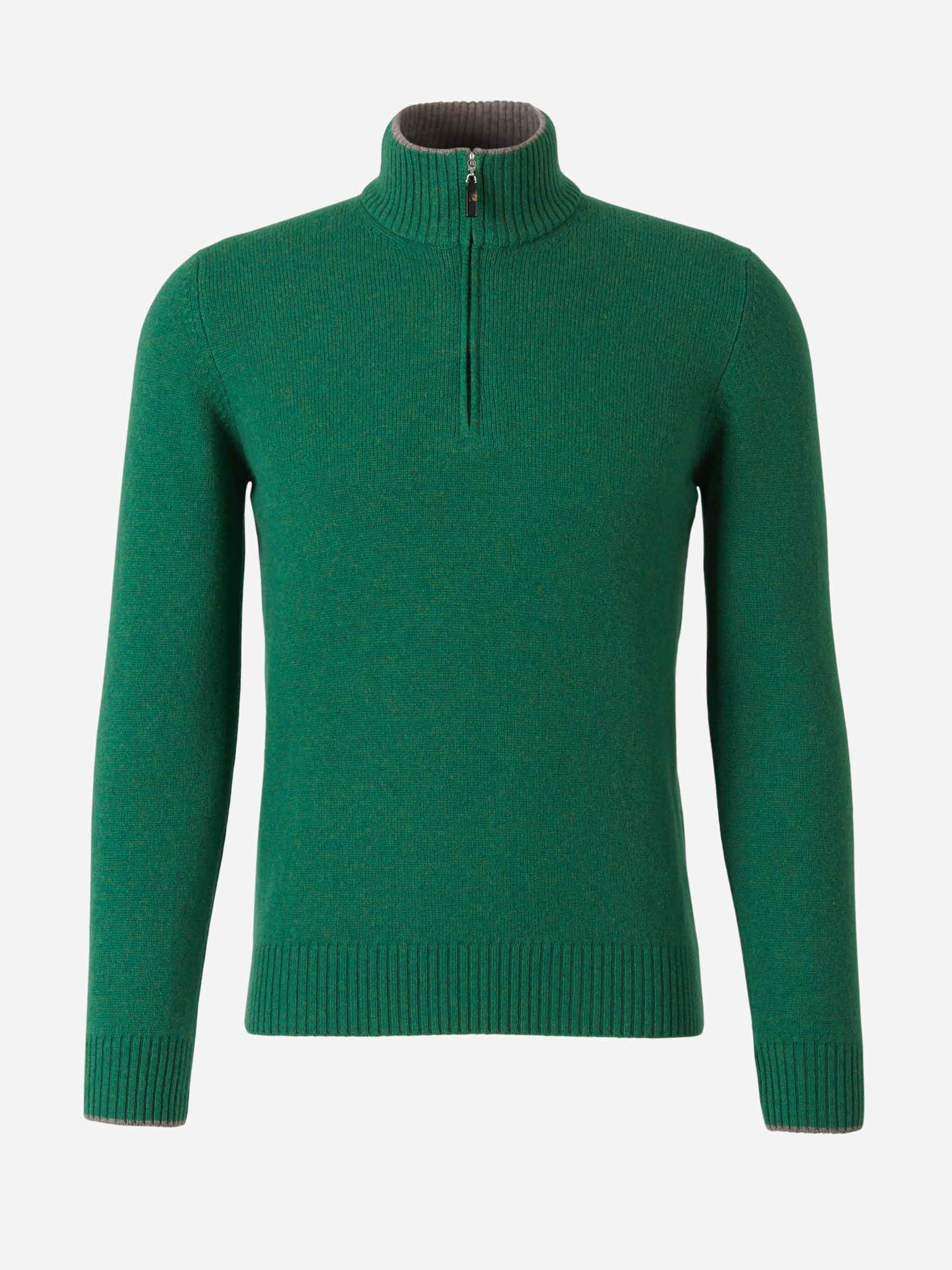 Cárdigan Cuello Contraste Lana - Imagen 5