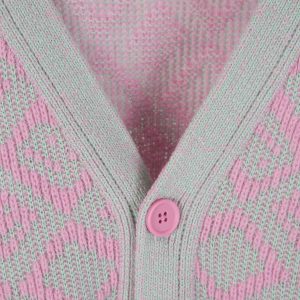 Cárdigan Mosaico Monograma