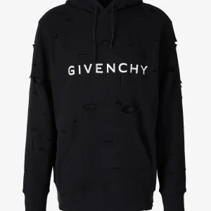 Sudadera Rasgada Algodón