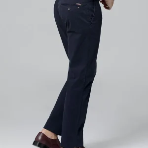 Pantalón chino entretiempo regular azul marino