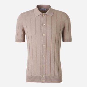 Polo Abierto Acanalado