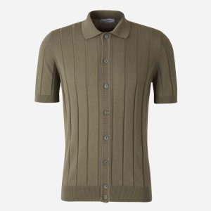 Polo Abierto Acanalado