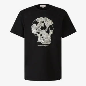 Camiseta Bordado Calavera