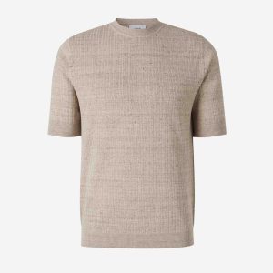 Camiseta Acanalada Lino