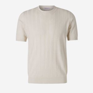 Camiseta Acanalada Lino