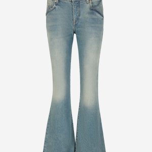 Jeans Flare Algodón