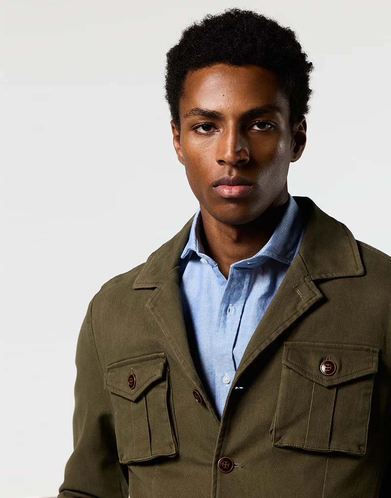 Sahariana solapa verde - Imagen 4