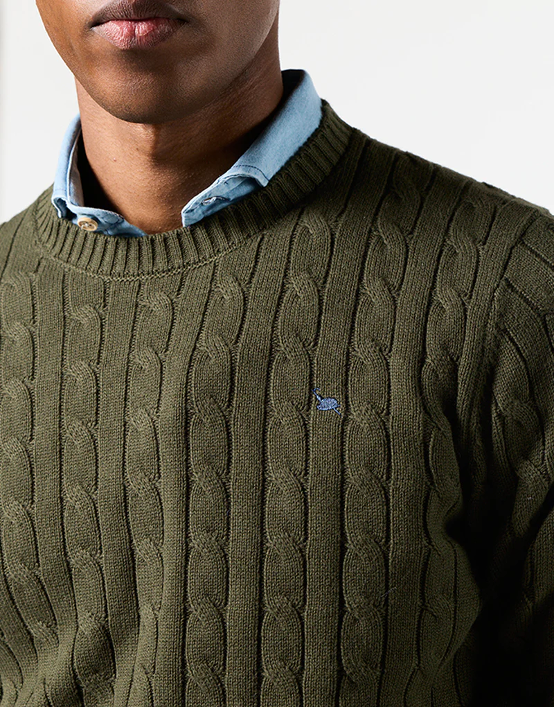 Jersey caja ochos khaki - Imagen 5