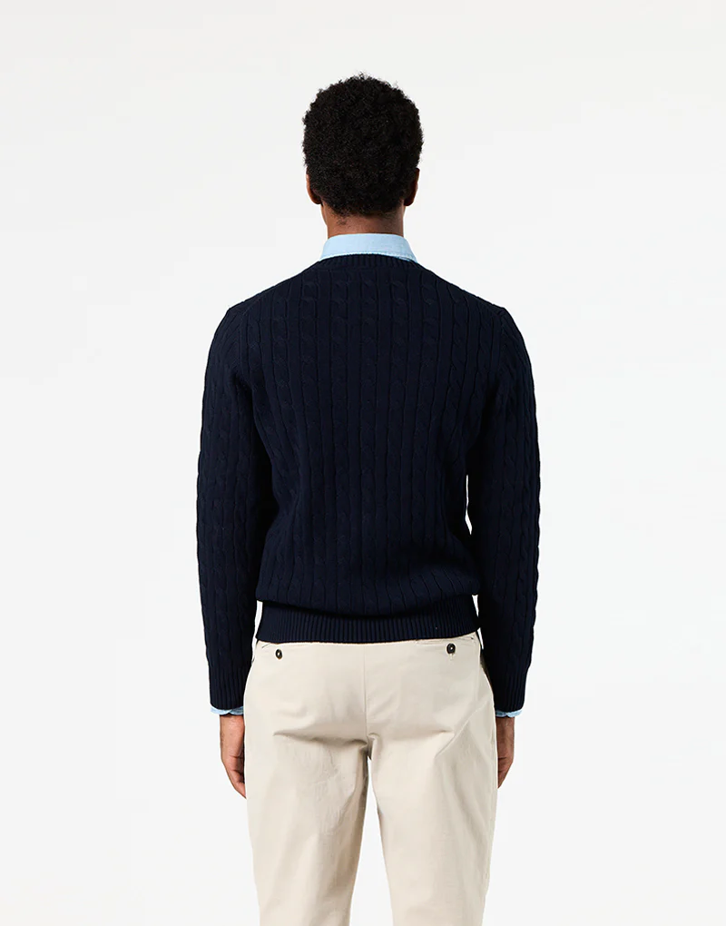 Jersey caja ochos azul marino - Imagen 3