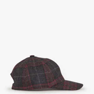 Gorra Motivo Cuadros Lana