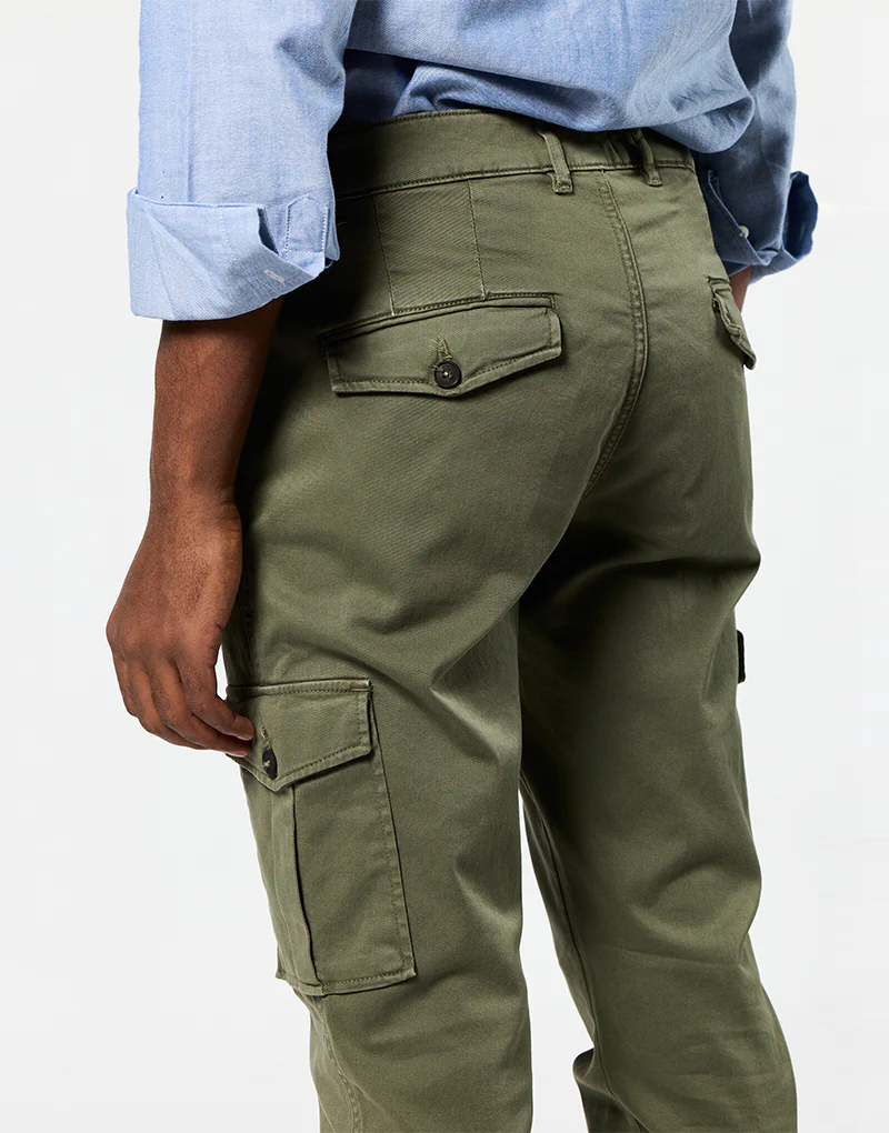 Pantalón new cargo verde - Imagen 4