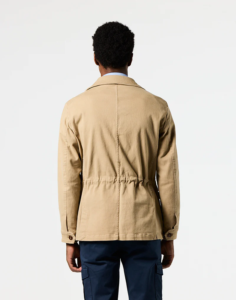 Sahariana solapa beige - Imagen 5