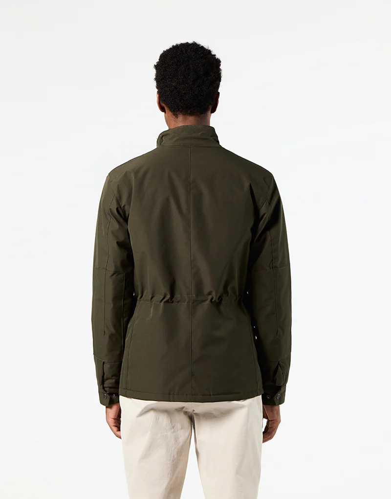 Parka verde cuatro bolsillos - Imagen 7