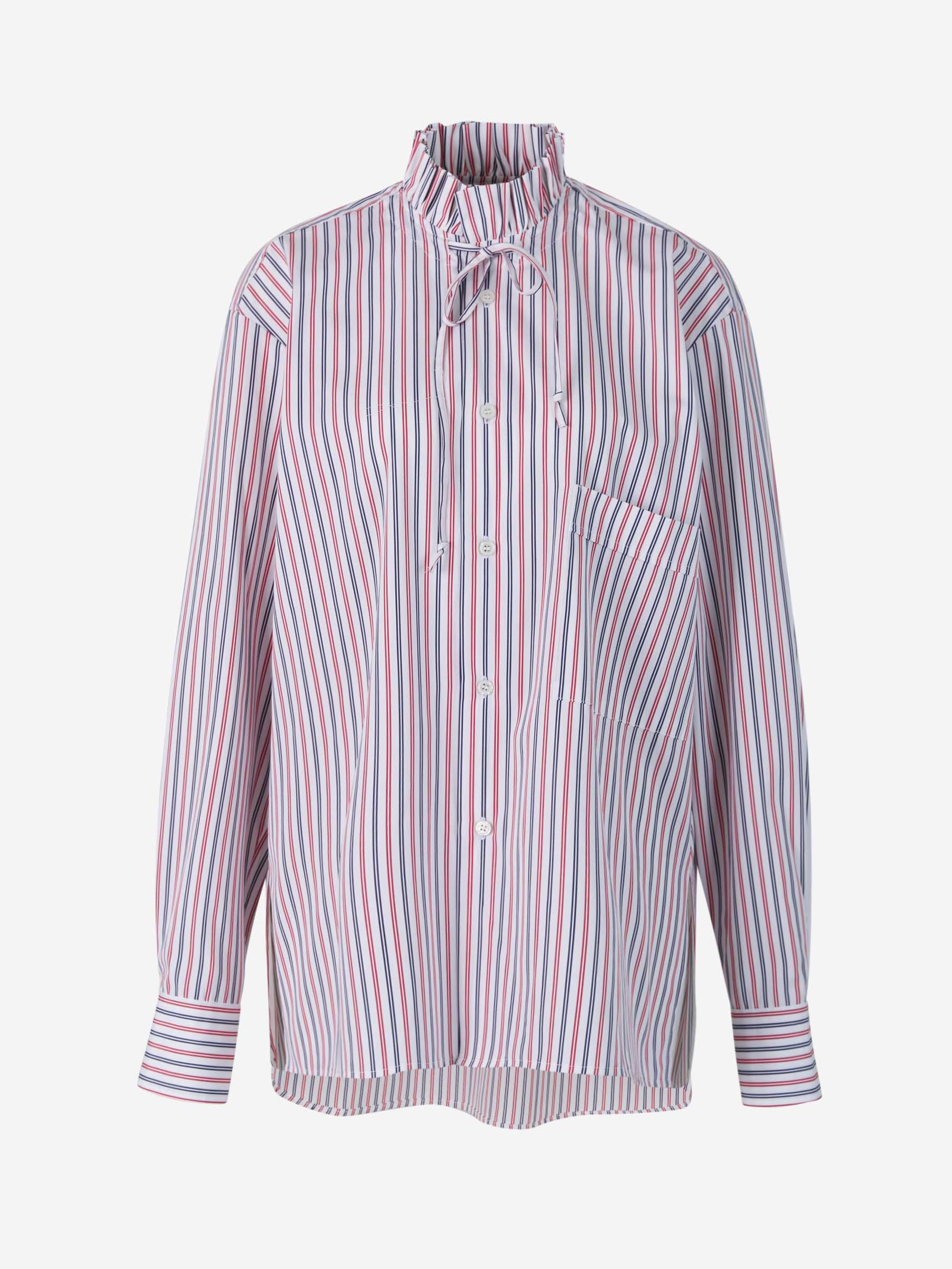 Camisa Rayas Volante