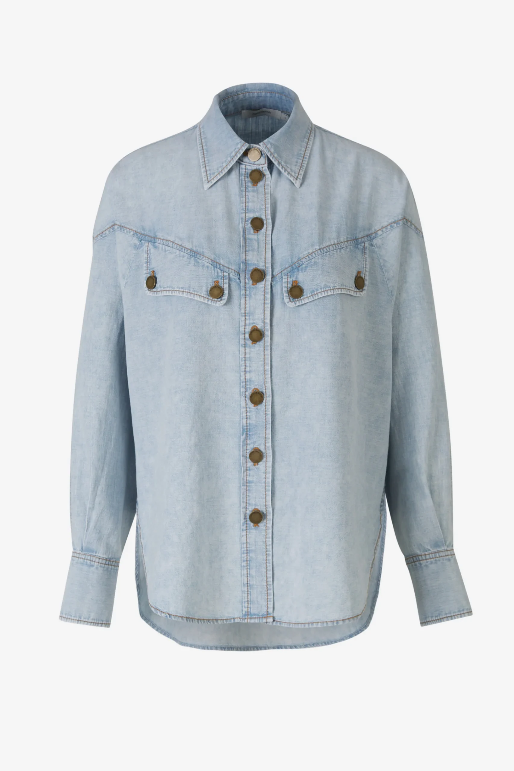 Camisa Fluida Denim