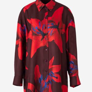 Camisa Satén Estampada