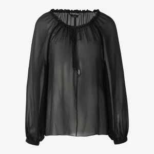 Blusa Semitransparente Seda