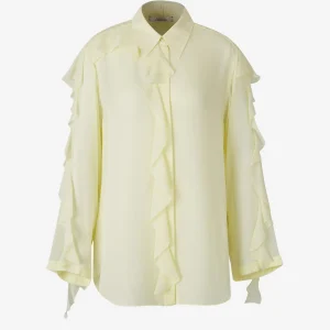 Blusa Seda Volantes
