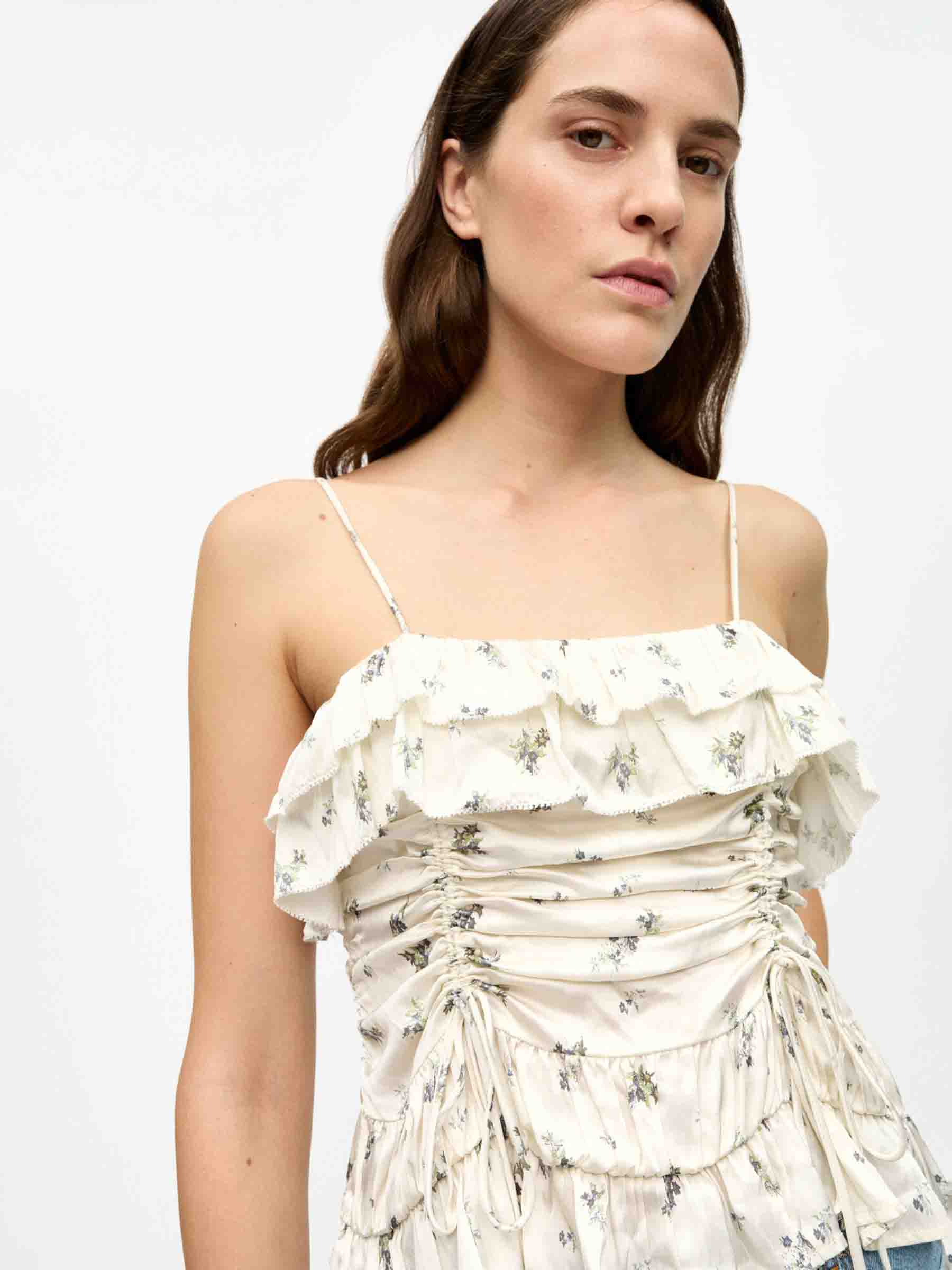 Top Satén Estampado - Imagen 4