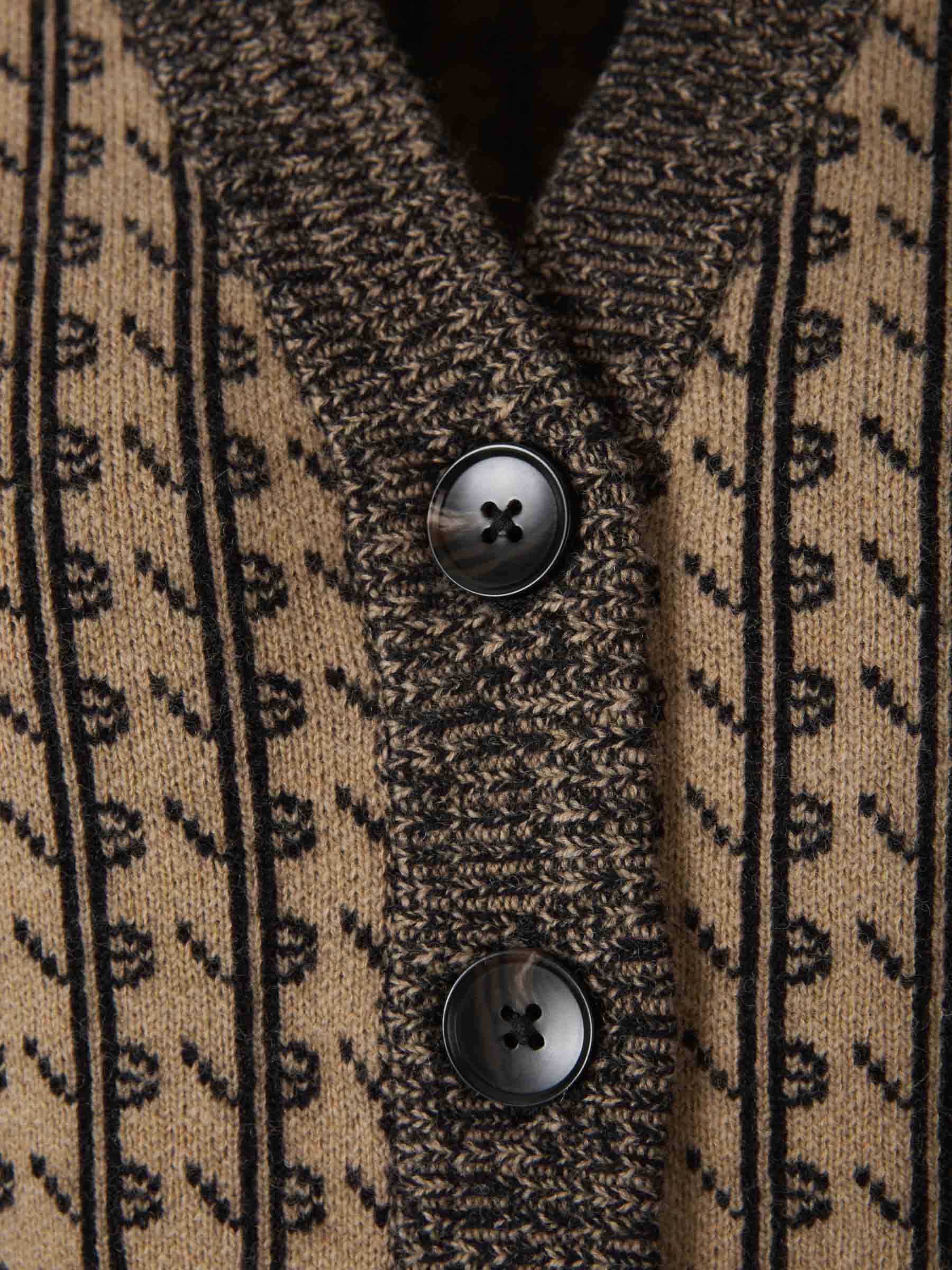 Cárdigan Punto Monograma - Imagen 3