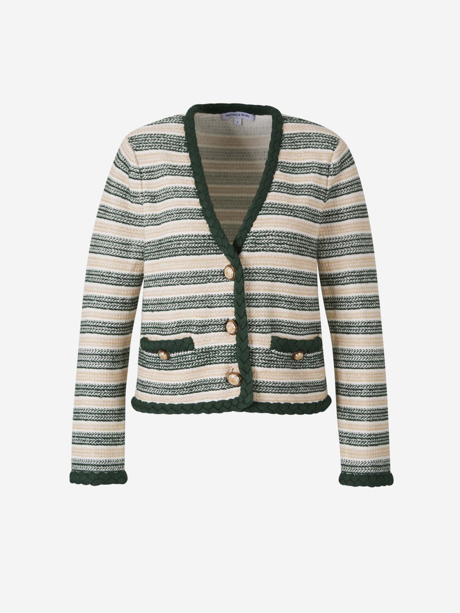 Cárdigan Motivo Rayas