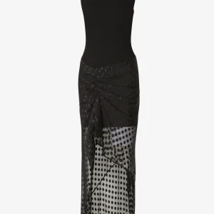 Vestido Midi Motivo Lunares