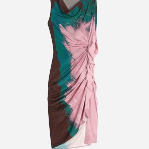 Vestido Midi Drapeado