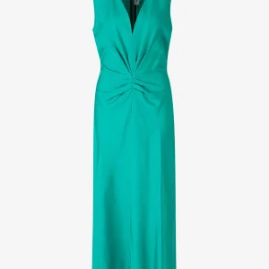 Vestido Midi Fruncido