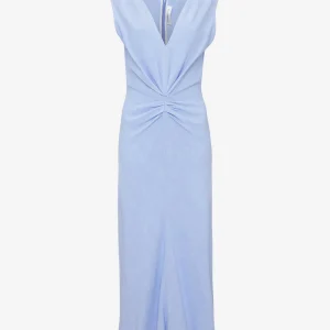 Vestido Midi Fruncido